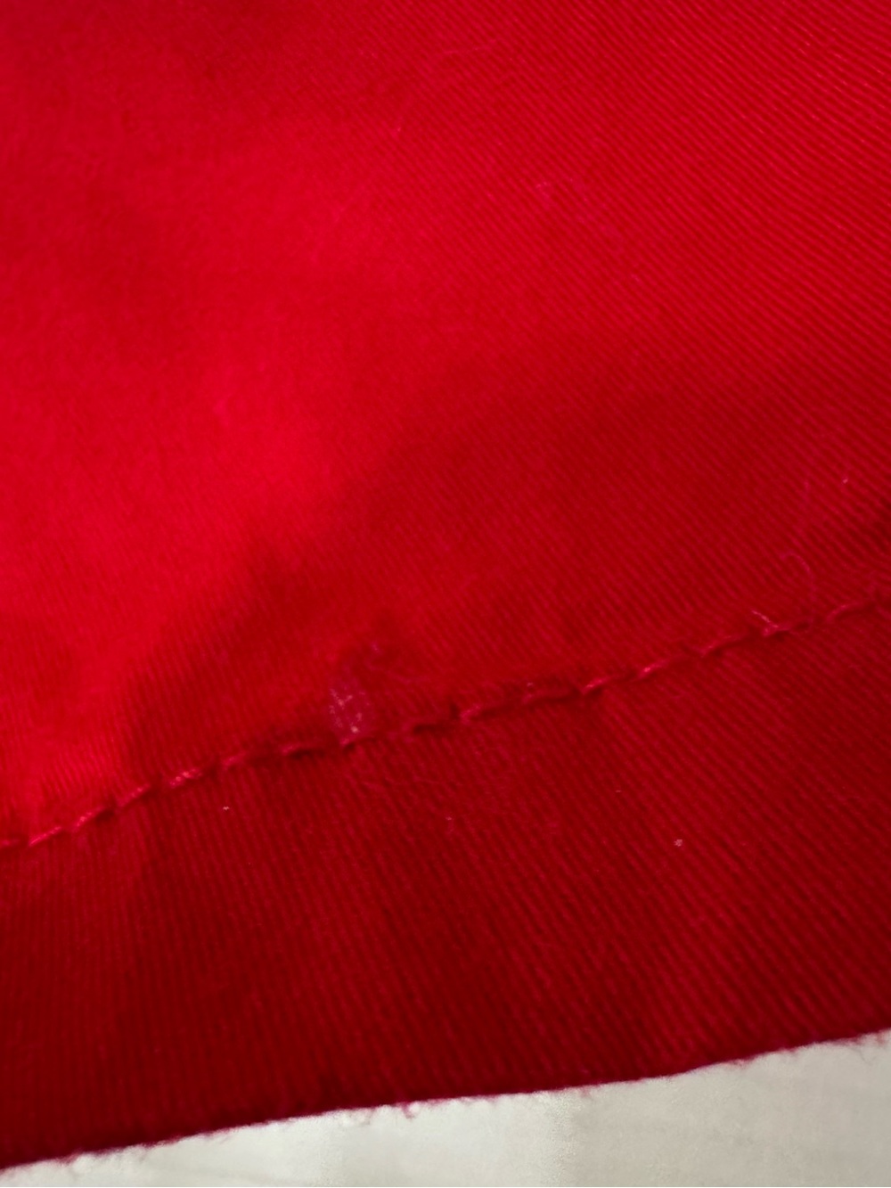 Liz Claiborne Bright Red Cotton Blend Casual Shorts size 18 Fourth of July - Picture 3 of 5
